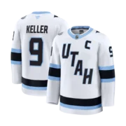 Men's Utah Mammoth White Away Premium Jersey - Image 3
