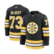 Men's Boston Bruins Black Home Premium Jersey - Image 3