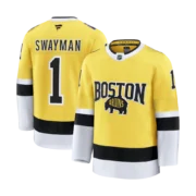 Men's Boston Bruins Gold 2026 NHL Stadium Series Premium Jersey - Image 2