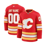 Men's Calgary Flames Red Home Premium Jersey