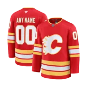 Men's Calgary Flames Red Home Premium Jersey