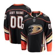 Men's Anaheim Ducks Black Home Breakaway Jersey