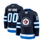 Men's Winnipeg Jets Navy Home Premium Jersey