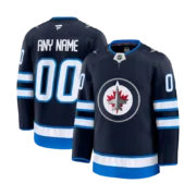 Men's Winnipeg Jets Navy Home Premium Jersey