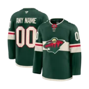 Men's Minnesota Wild Green Home Premium Jersey