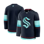 Men's Seattle Kraken Deep Sea Blue Home Premium Jersey - Image 2