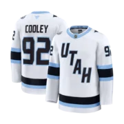 Men's Utah Mammoth White Away Premium Jersey - Image 4