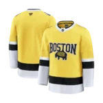 Men's Boston Bruins Gold 2026 NHL Stadium Series Premium Jersey