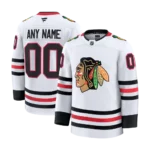 Men's Chicago Blackhawks White Away Premium Jersey