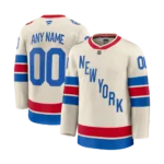 Men's New York Rangers Beige 2026 Stitched Limited Jersey