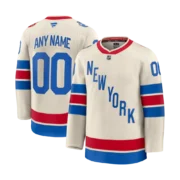 Men's New York Rangers Beige 2026 Stitched Limited Jersey