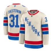 Men's New York Rangers Beige 2026 Stitched Limited Jersey - Image 3