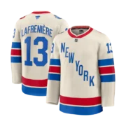 Men's New York Rangers Beige 2026 Stitched Limited Jersey - Image 4