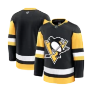 Men's Pittsburgh Penguins Black Home Premium Jersey - Image 2