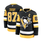 Men's Pittsburgh Penguins Black Home Premium Jersey - Image 4