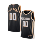 Unisex Atlanta Hawks Black 2025/26 City Edition Swingman Jersey