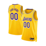 Unisex Los Angeles Lakers Gold Swingman Jersey