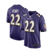 Men's Baltimore Ravens Purple Game Jersey - Image 2