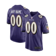 Men's Baltimore Ravens Purple Game Jersey