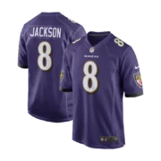 Men's Baltimore Ravens Purple Game Jersey - Image 3