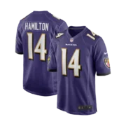 Men's Baltimore Ravens Purple Game Jersey - Image 4