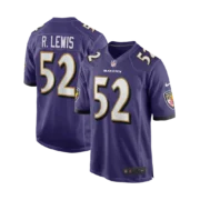 Men's Baltimore Ravens Purple Game Jersey - Image 5