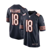 Men’s Chicago Bears Navy Game Jersey - Image 4