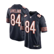 Men’s Chicago Bears Navy Game Jersey - Image 2