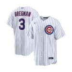 Men's Chicago Cubs White Home Replica Jersey