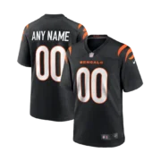 Men’s Cincinnati Bengals Black Game Jersey