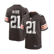 Men's Cleveland Browns Brown Game Jersey - Image 4