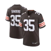 Men's Cleveland Browns Brown Game Jersey - Image 5