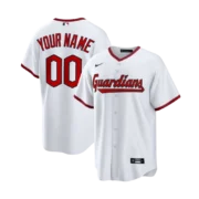 Men's Cleveland Guardians White Home Replica Jersey
