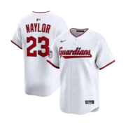 Men's Cleveland Guardians White Home Replica Jersey - Image 3