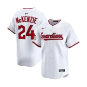 Men's Cleveland Guardians White Home Replica Jersey - Image 4