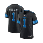 Men's Detroit Lions Black Alternate Jersey - Image 5