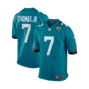 Men’s Jacksonville Jaguars Teal Game Jersey - Image 4