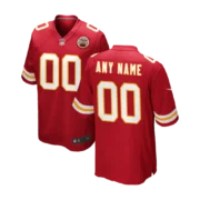 Men's Kansas City Chiefs Red Game Jersey