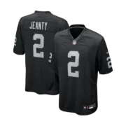 Men's Las Vegas Raiders Black Game Jersey - Image 5