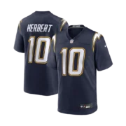 Men's Los Angeles Chargers Navy Alternate Super Chargers Game Jersey - Image 5