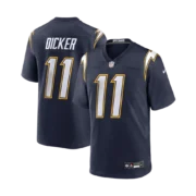 Men's Los Angeles Chargers Navy Alternate Super Chargers Game Jersey - Image 4