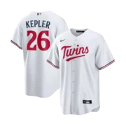 Men's Minnesota Twins White Home Replica Jersey - Image 5