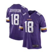 Men's Minnesota Vikings Purple Game Jersey - Image 2