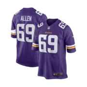 Men's Minnesota Vikings Purple Game Jersey - Image 5