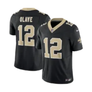 Men's New Orleans Saints Black Jersey - Image 5