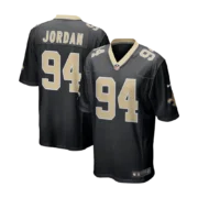 Men's New Orleans Saints Black Jersey - Image 4