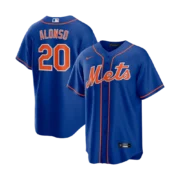 Men's New York Mets Royal Alternate Replica Pick-A-Player Jersey - Image 2