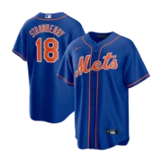 Men's New York Mets Royal Alternate Replica Pick-A-Player Jersey - Image 4