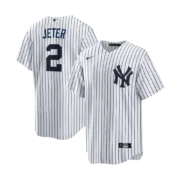 Men's New York Yankees White Home Replica Jersey - Image 2