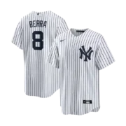 Men's New York Yankees White Home Replica Jersey - Image 3